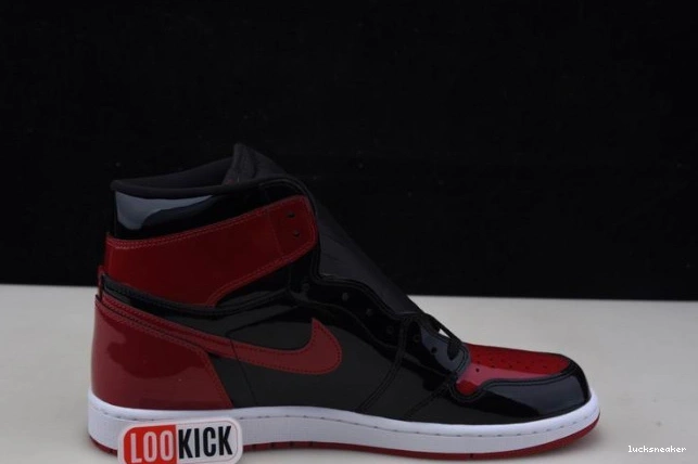 Cheap LUCY 1 High 555088-063 Bred OG Air Jordan Patent 0727